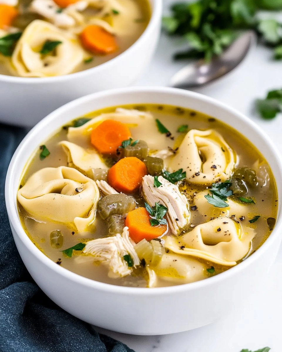 Chicken Tortellini Soup