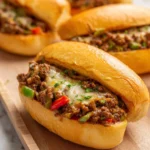 Ground Beef Philly Cheesesteaks 118 Ground-Beef-Philly-Cheesesteaks-Recipe