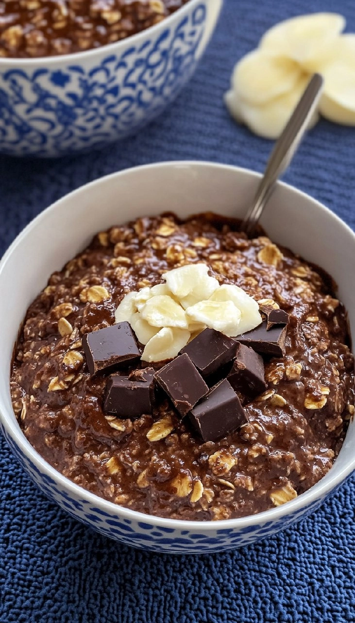 Healthy Chocolate Oatmeal
