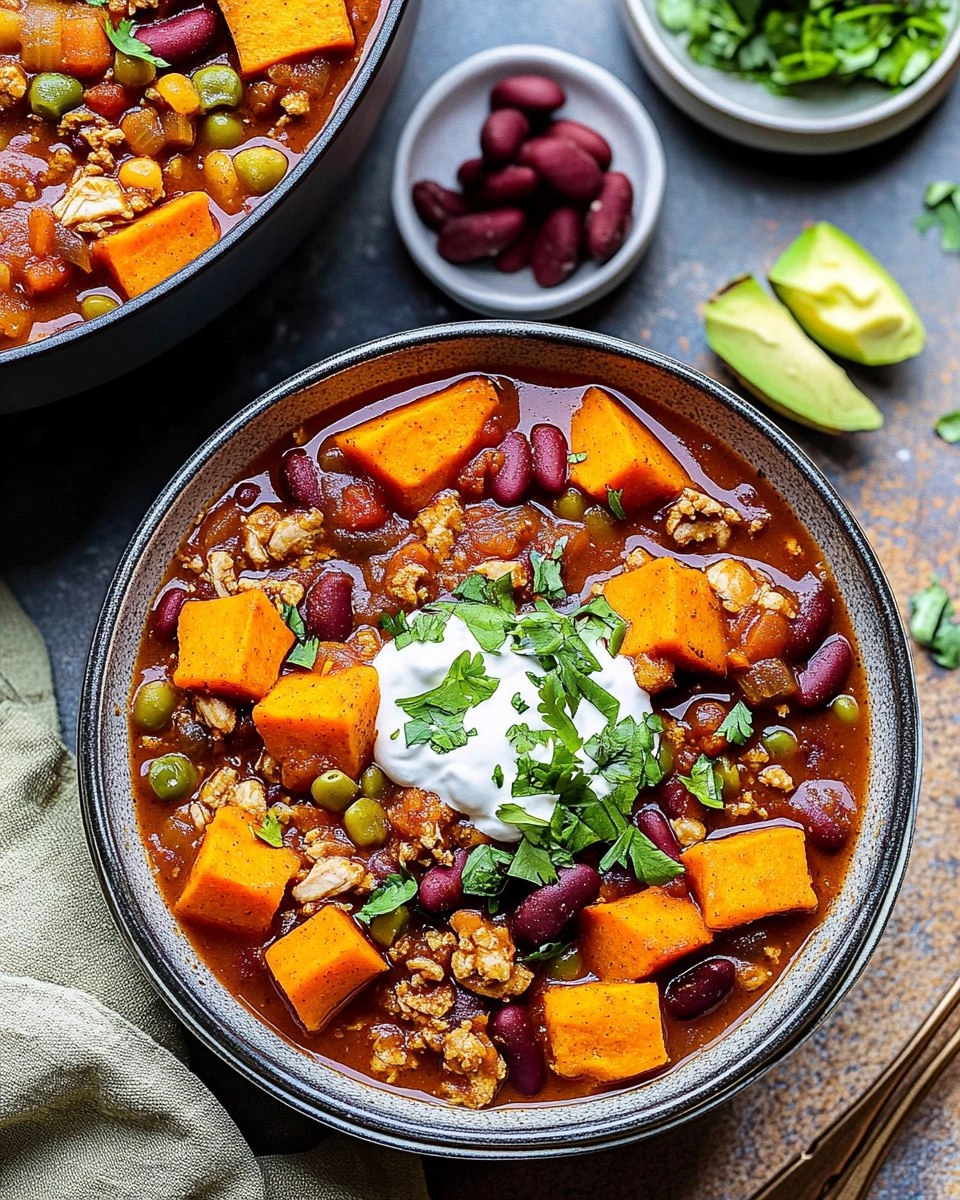 Turkey Sweet Potato Chili