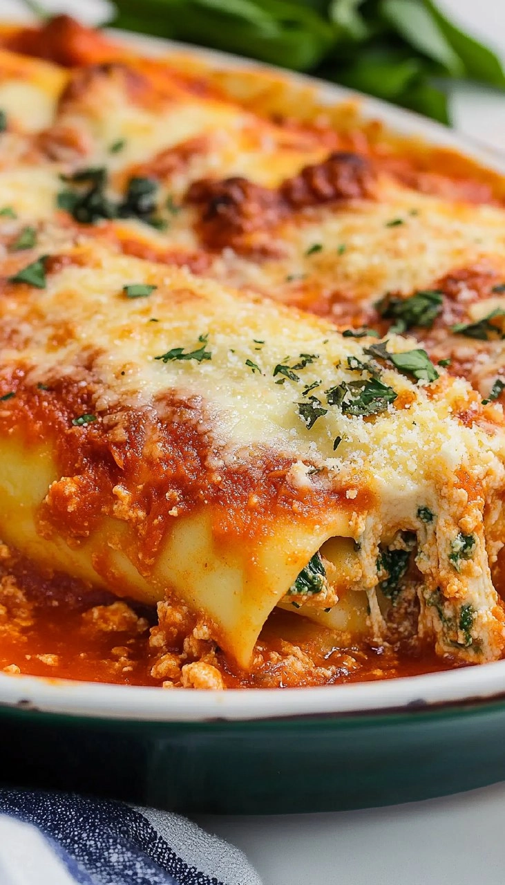 Baked Manicotti