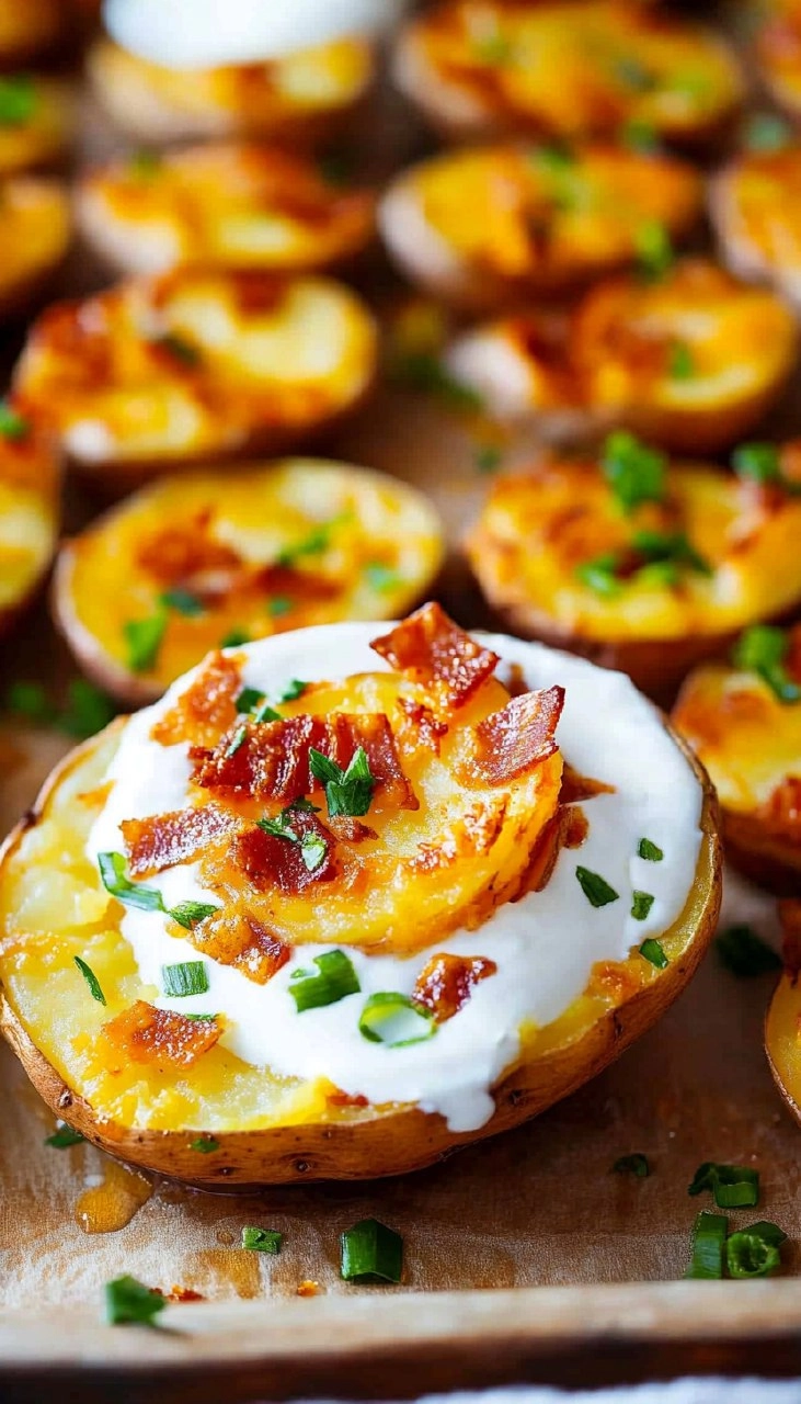 Baked Potato Slices