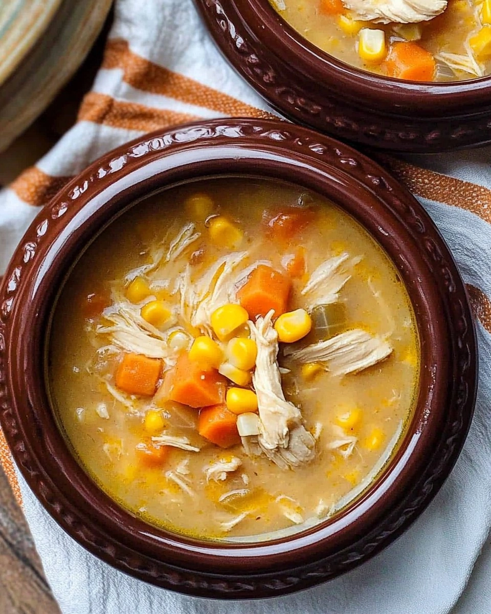 CHICKEN CORN SOUP