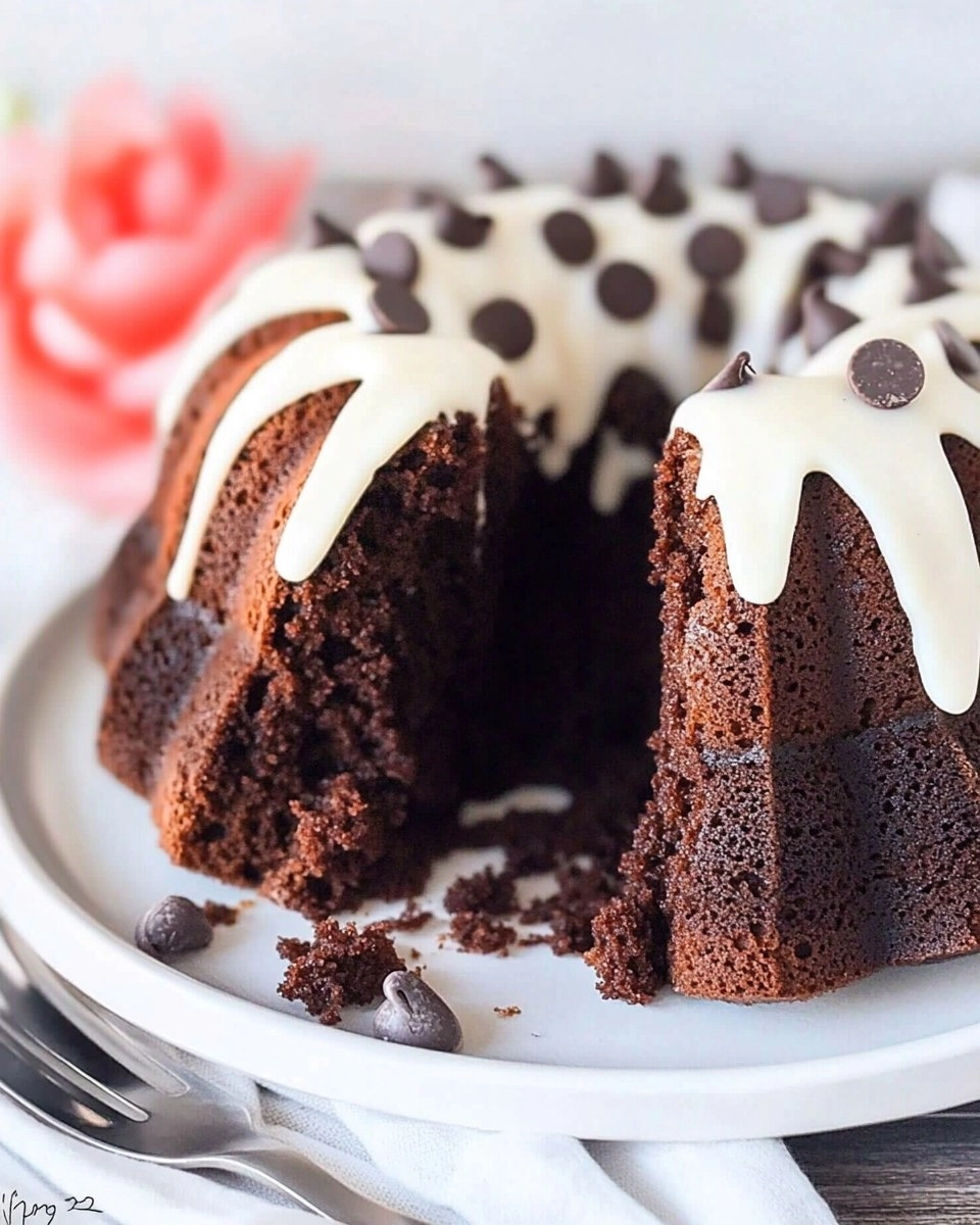 Chocolate Chocolate Chip Nothing Bundt Cake 100 Chocolate Chocolate Chip Nothing Bundt Cake