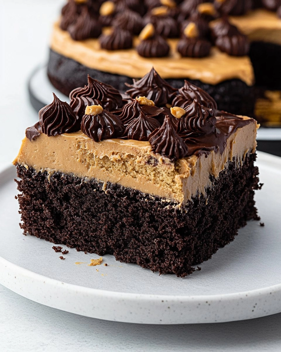 Chocolate Peanut Butter Cake