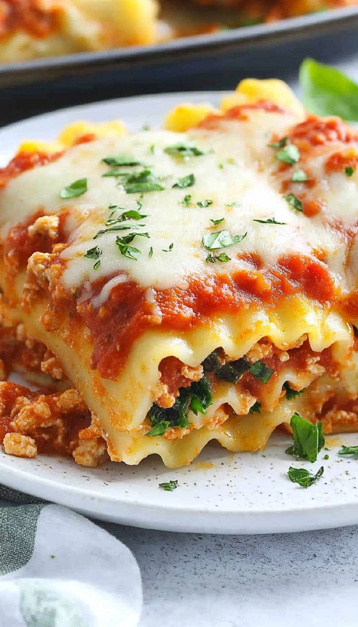 Lasagna Roll Ups