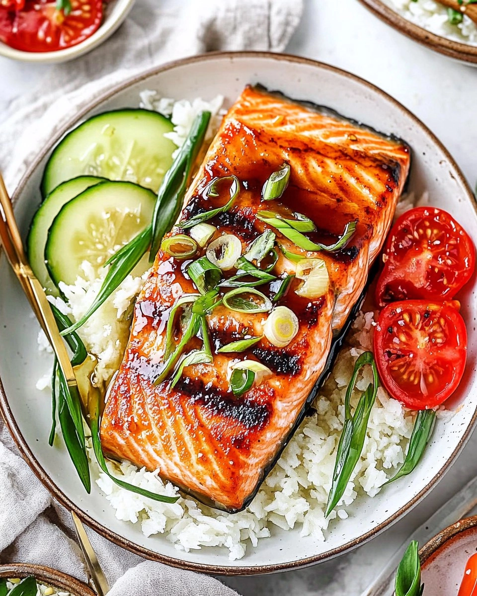 Miso Glazed Salmon