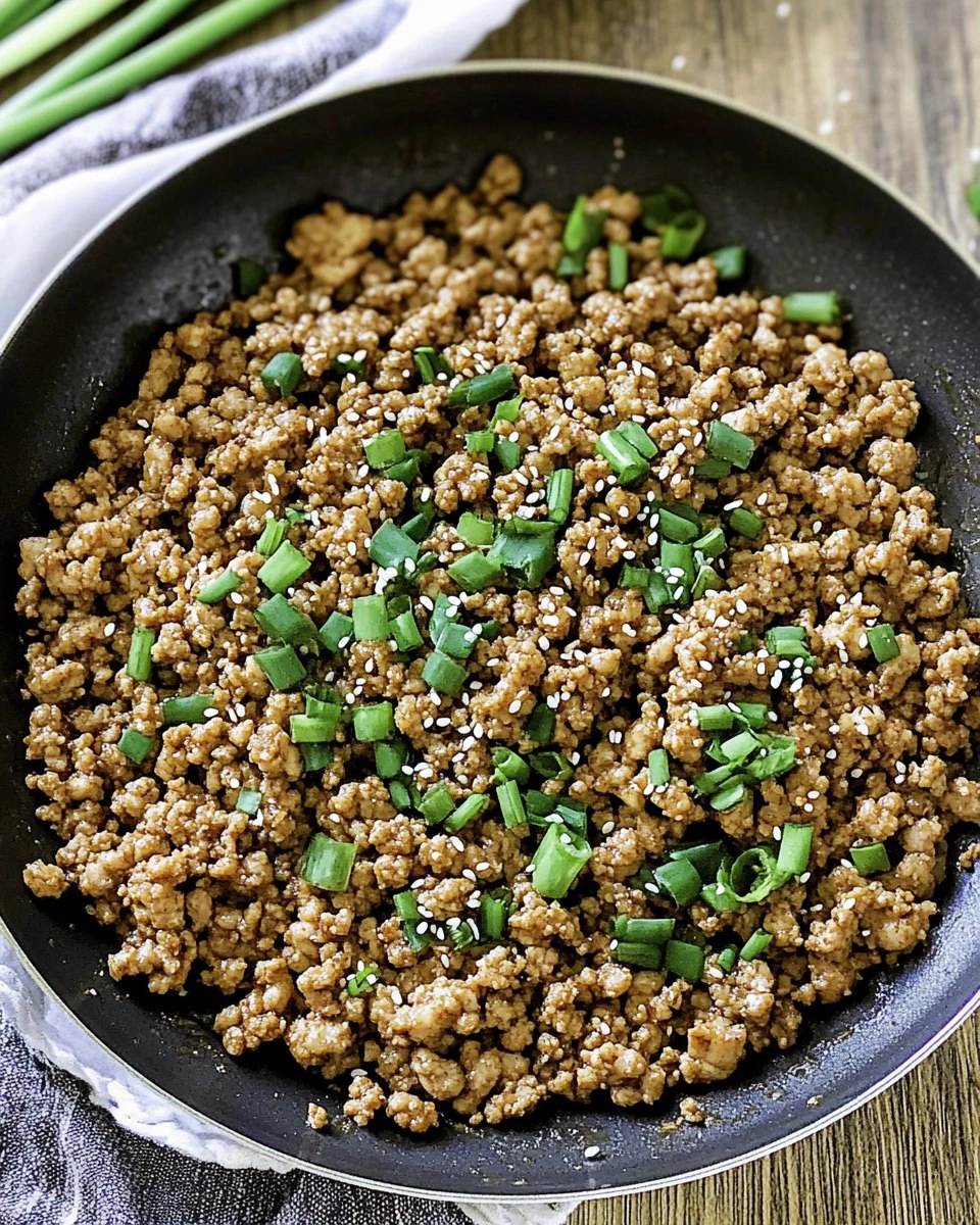 Sesame Ground Chicken
