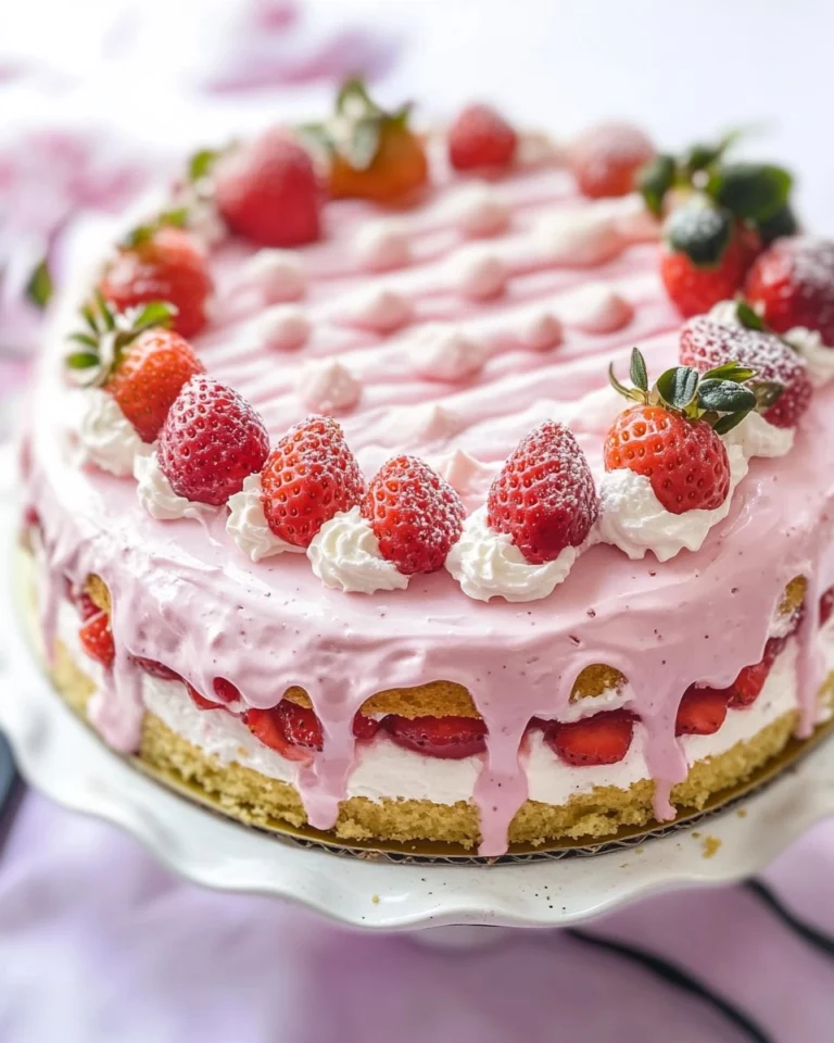 Vanilla-Cake-With-Strawberry-Filling-Recipe