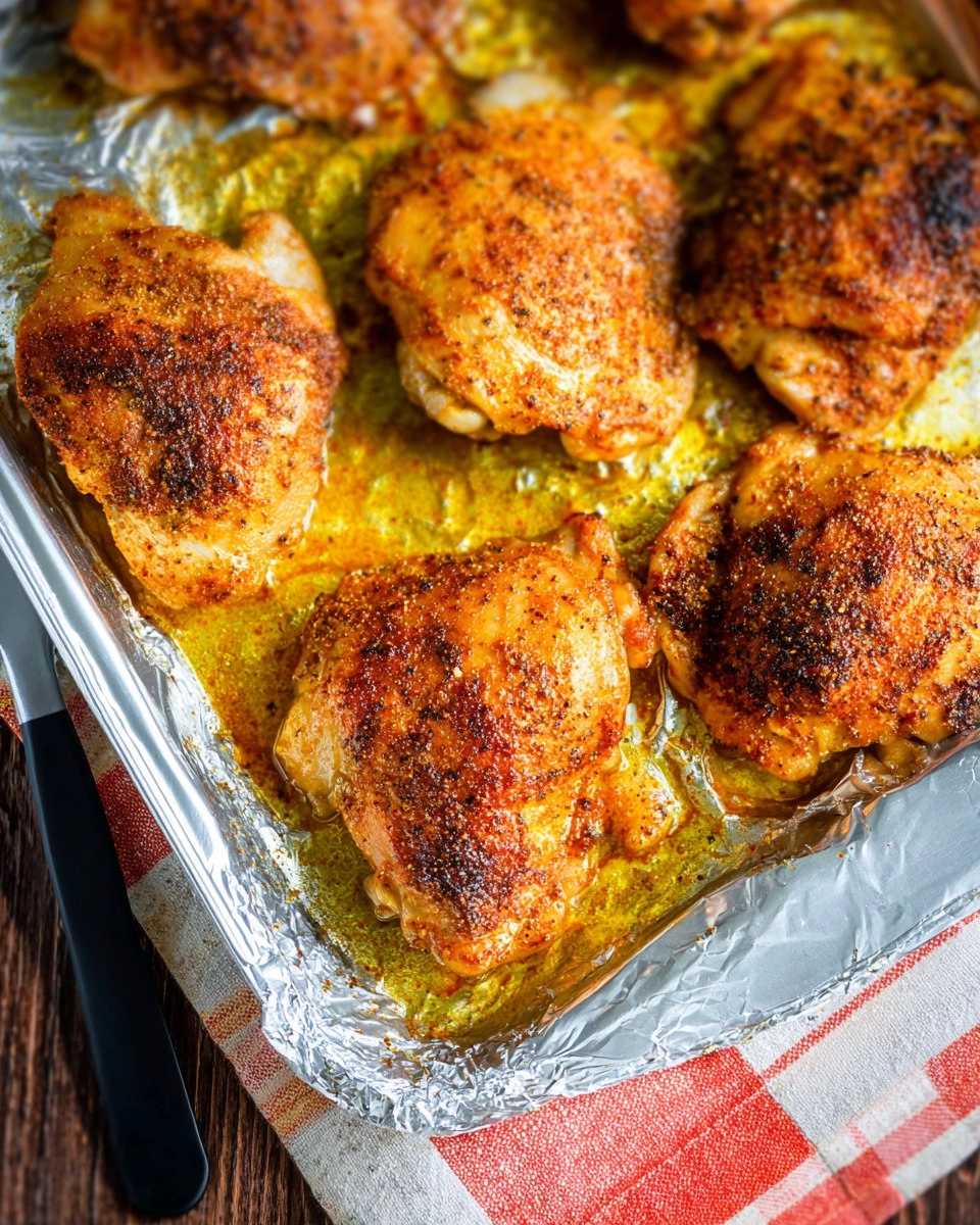 Baked Chicken Thighs