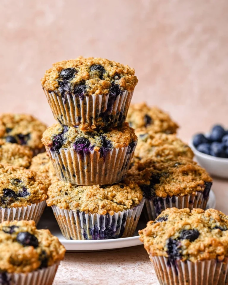 Banana-Blueberry-Oatmeal-Muffins-Recipe