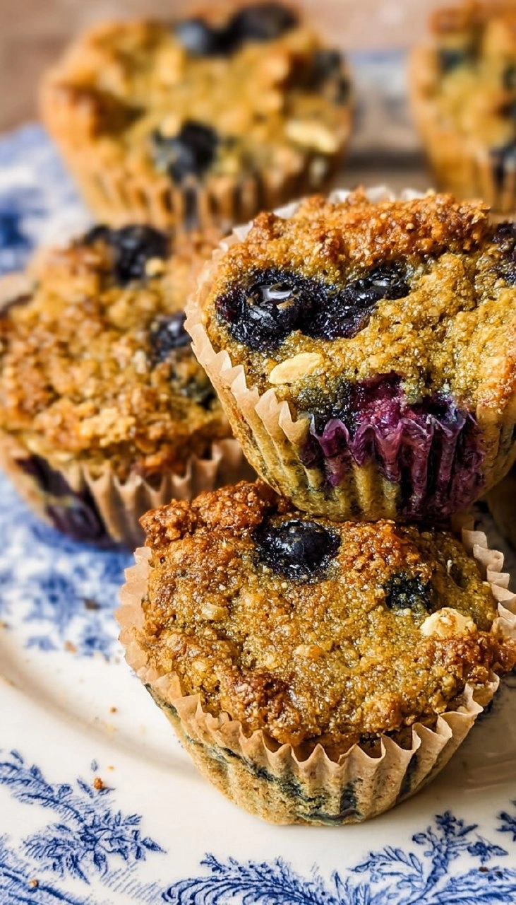 Banana Blueberry Oatmeal Muffins 112 Banana Blueberry Oatmeal Muffins