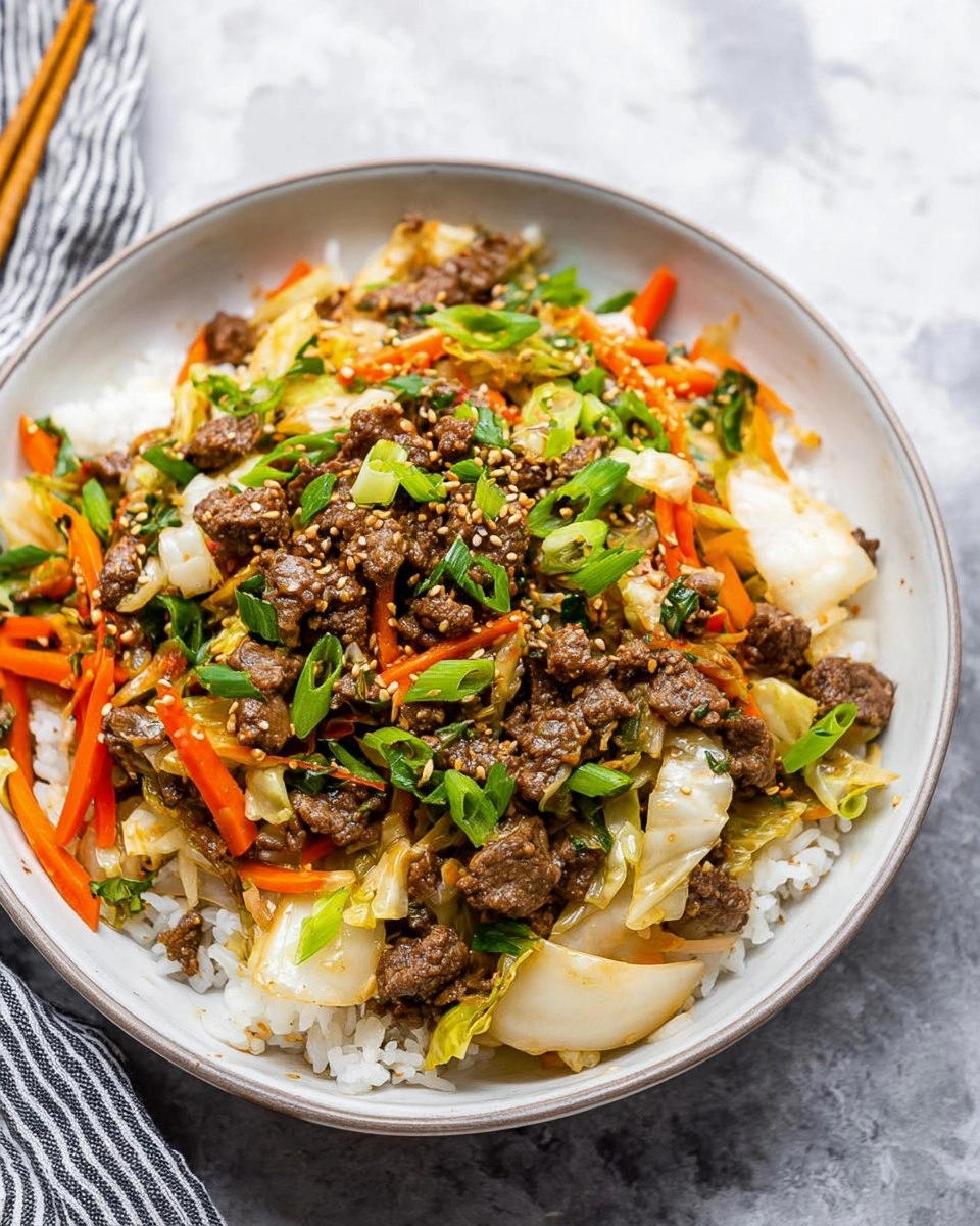 Beef and Cabbage Stir Fry