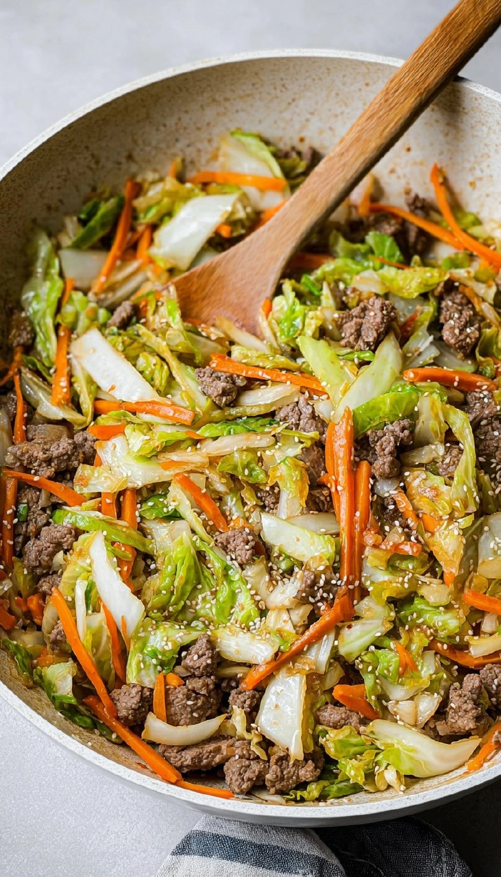Beef and Cabbage Stir Fry