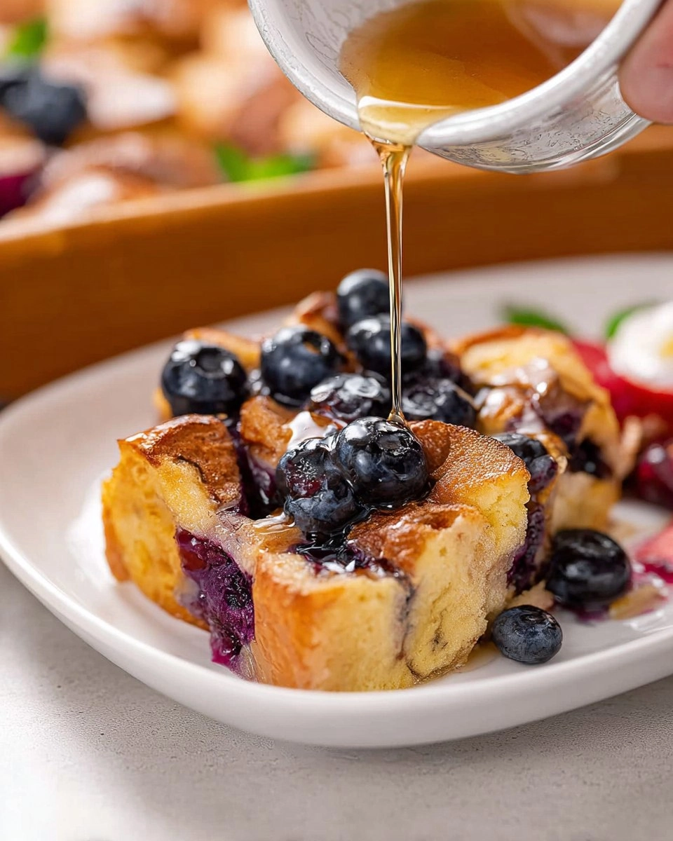 Blueberry French Toast Casserole