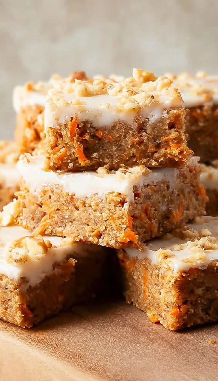 Carrot Cake Bars 145 Carrot Cake Bars