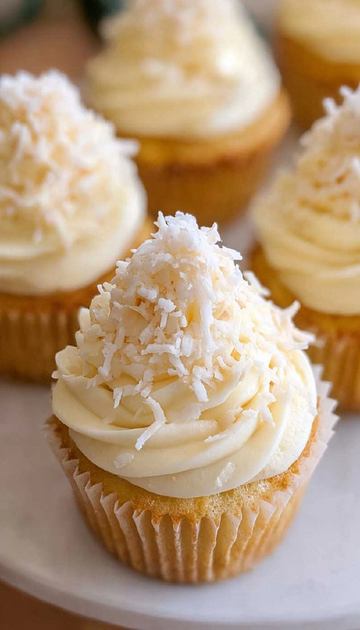 Coconut Cupcakes 110 Coconut Cupcakes
