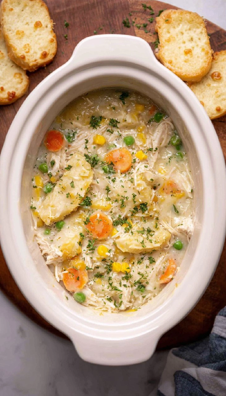 Crockpot Chicken Pot Pie 112 Crockpot Chicken Pot Pie