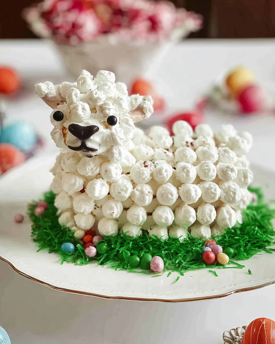Easter Lamb Cake