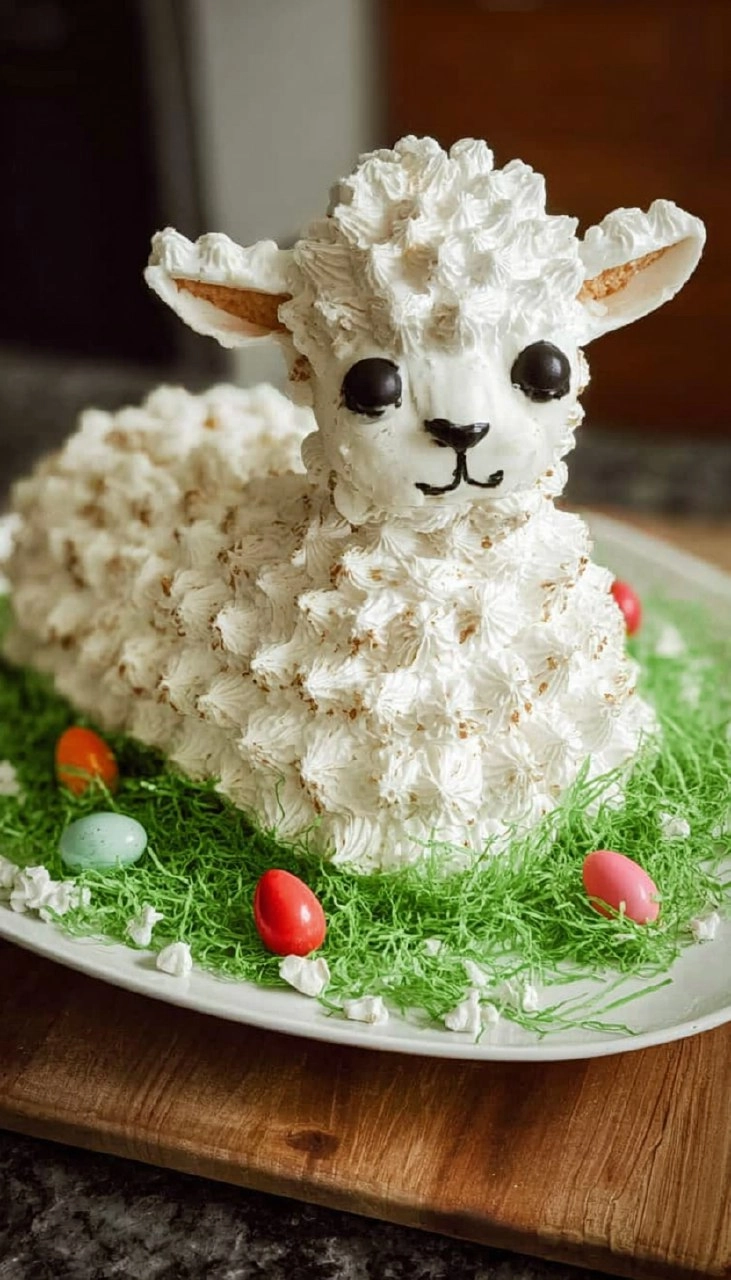 Easter Lamb Cake