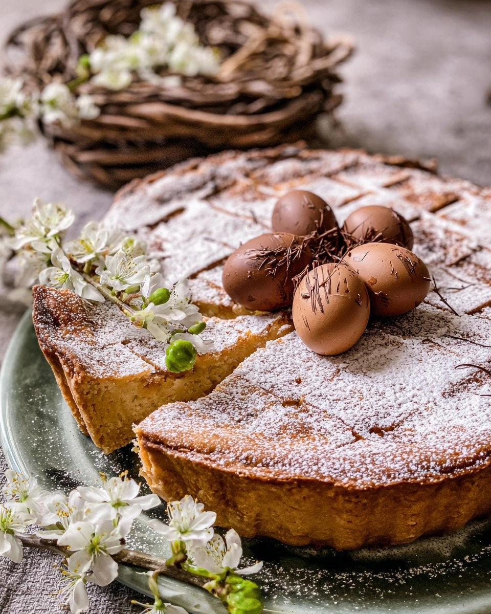 Easter Tart Pastiera Napoletana