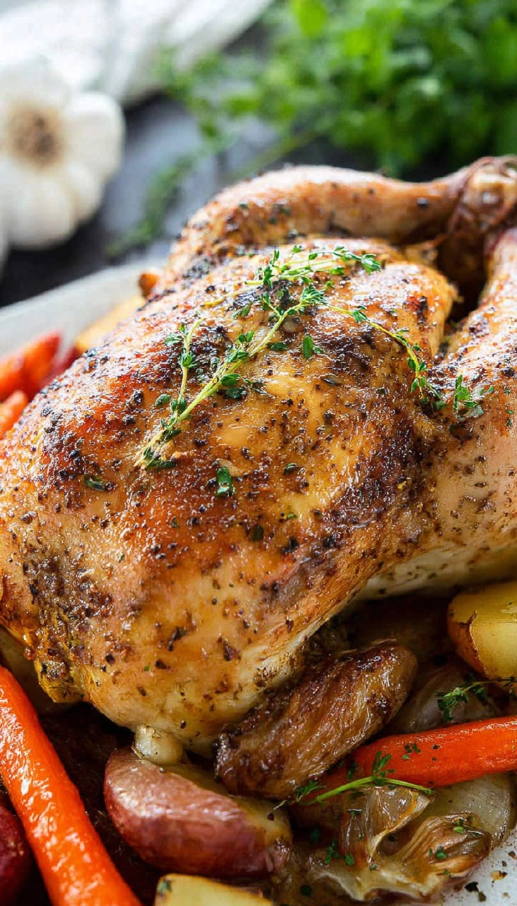 Garlic Roast Chicken 115 Garlic Roast Chicken