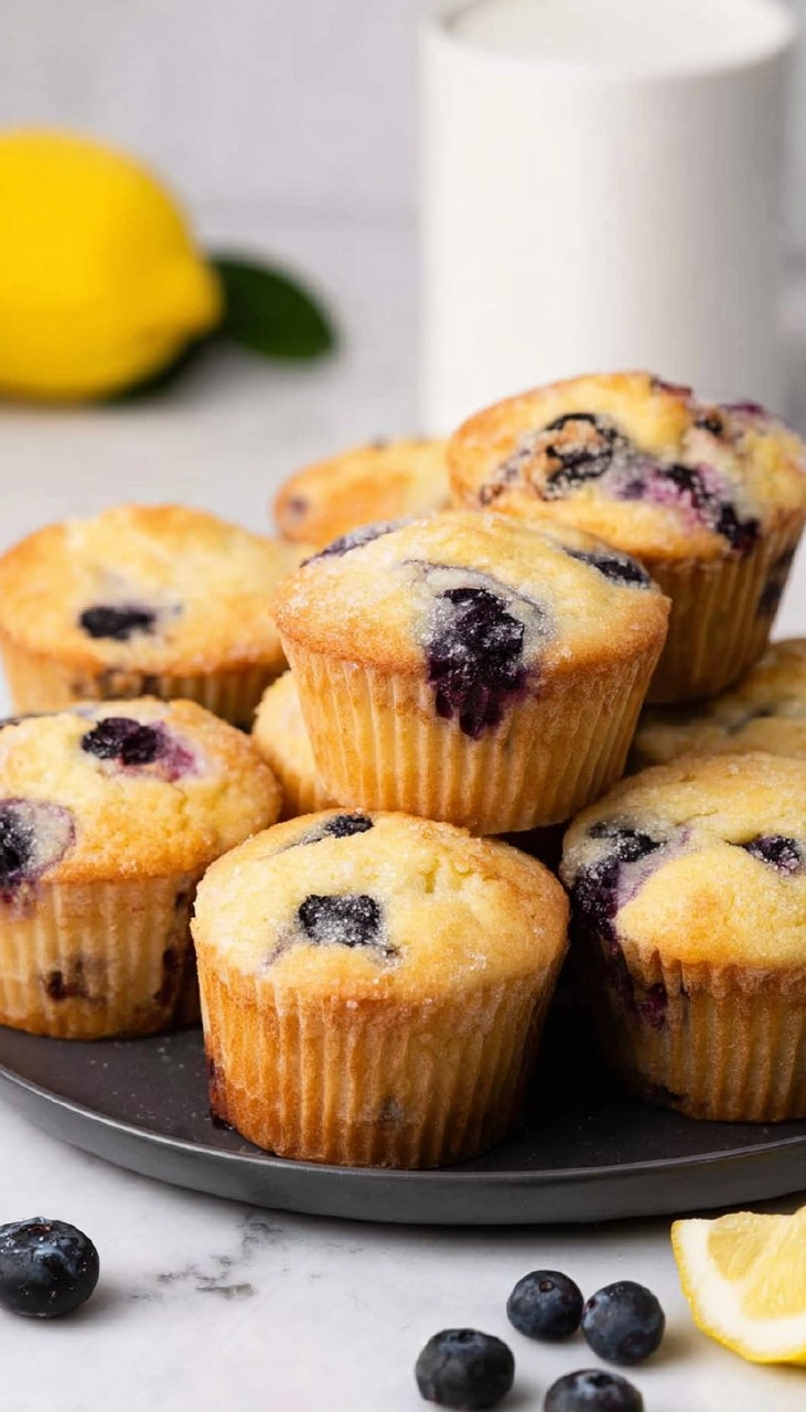 Lemon Blueberry Muffins 117 Lemon Blueberry Muffins