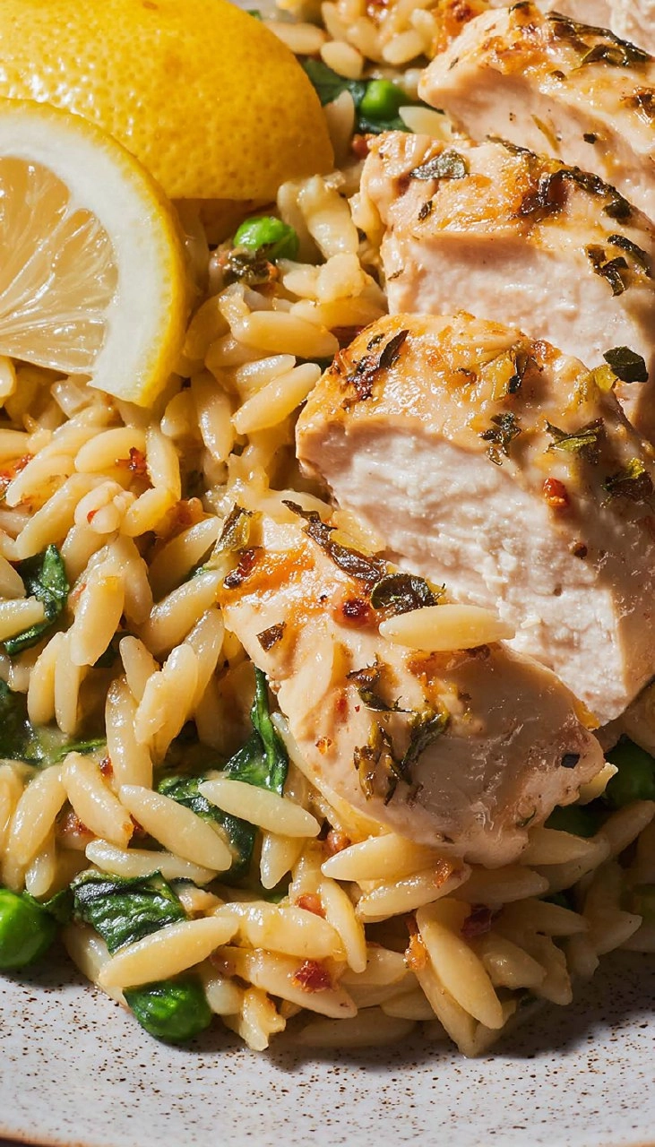 Lemon Chicken Orzo 125 Lemon Chicken Orzo