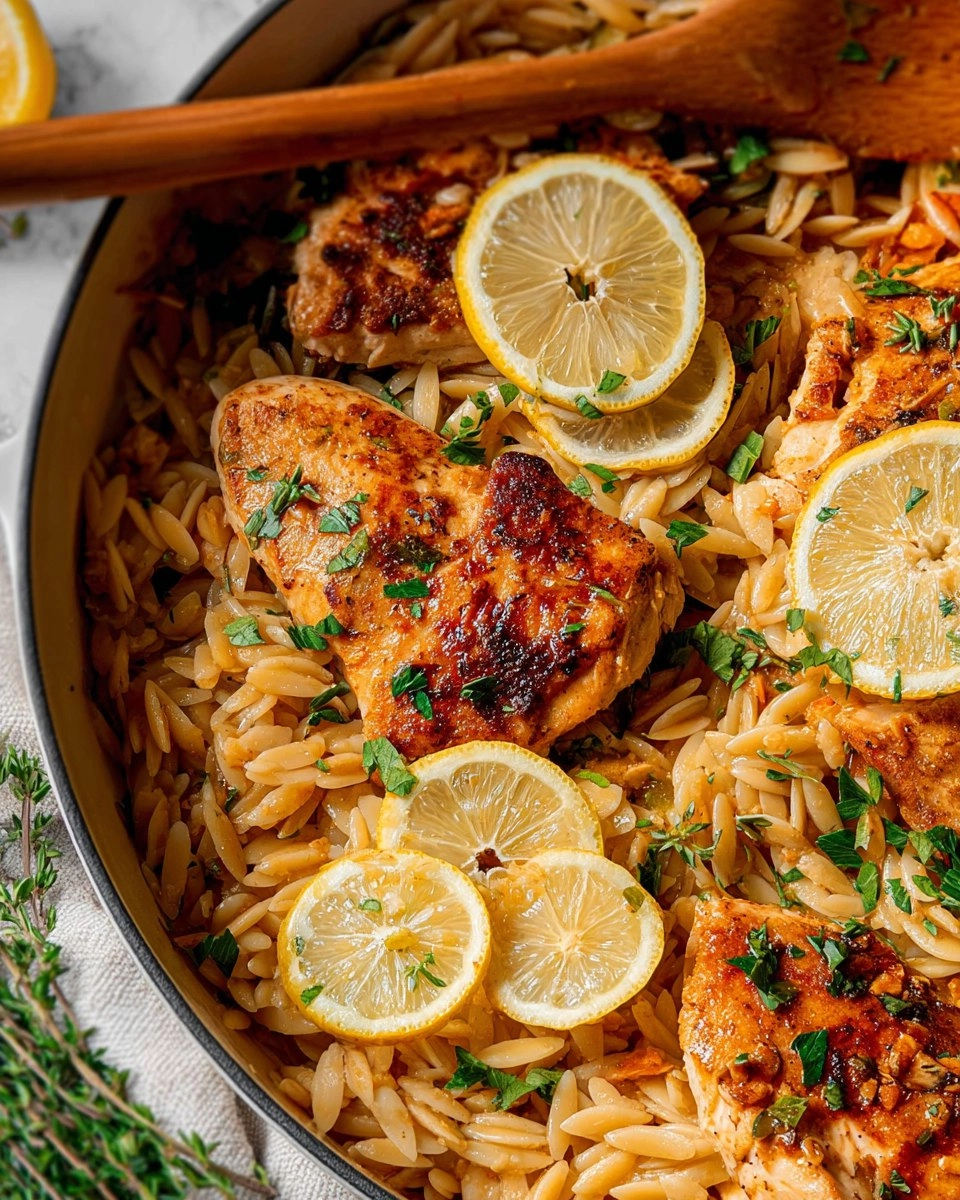 Lemon Chicken and Orzo 144 Lemon Chicken and Orzo