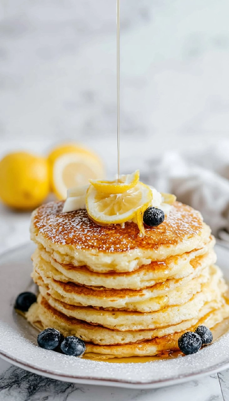 Lemon Ricotta Pancakes 70 Lemon Ricotta Pancakes
