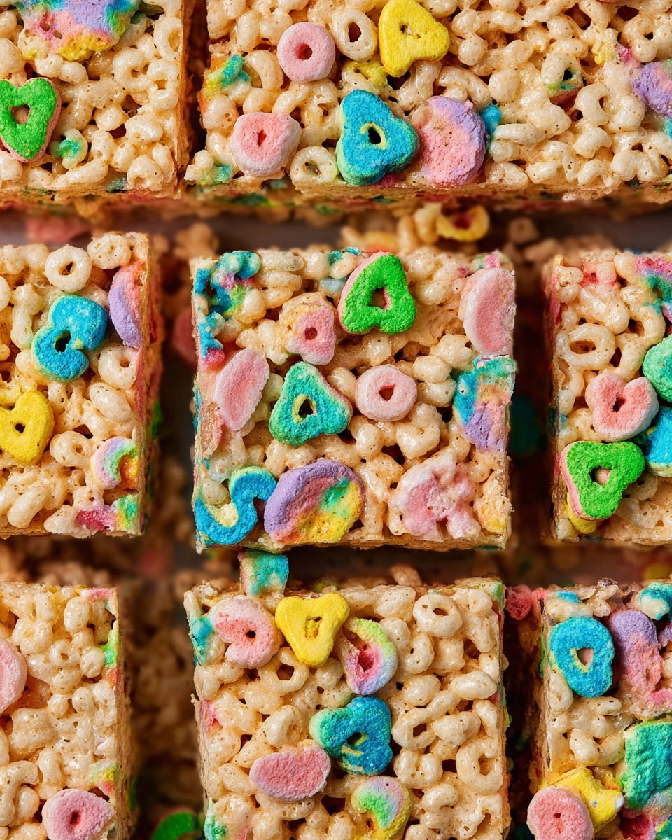 Lucky Charms Rice Krispie Treats