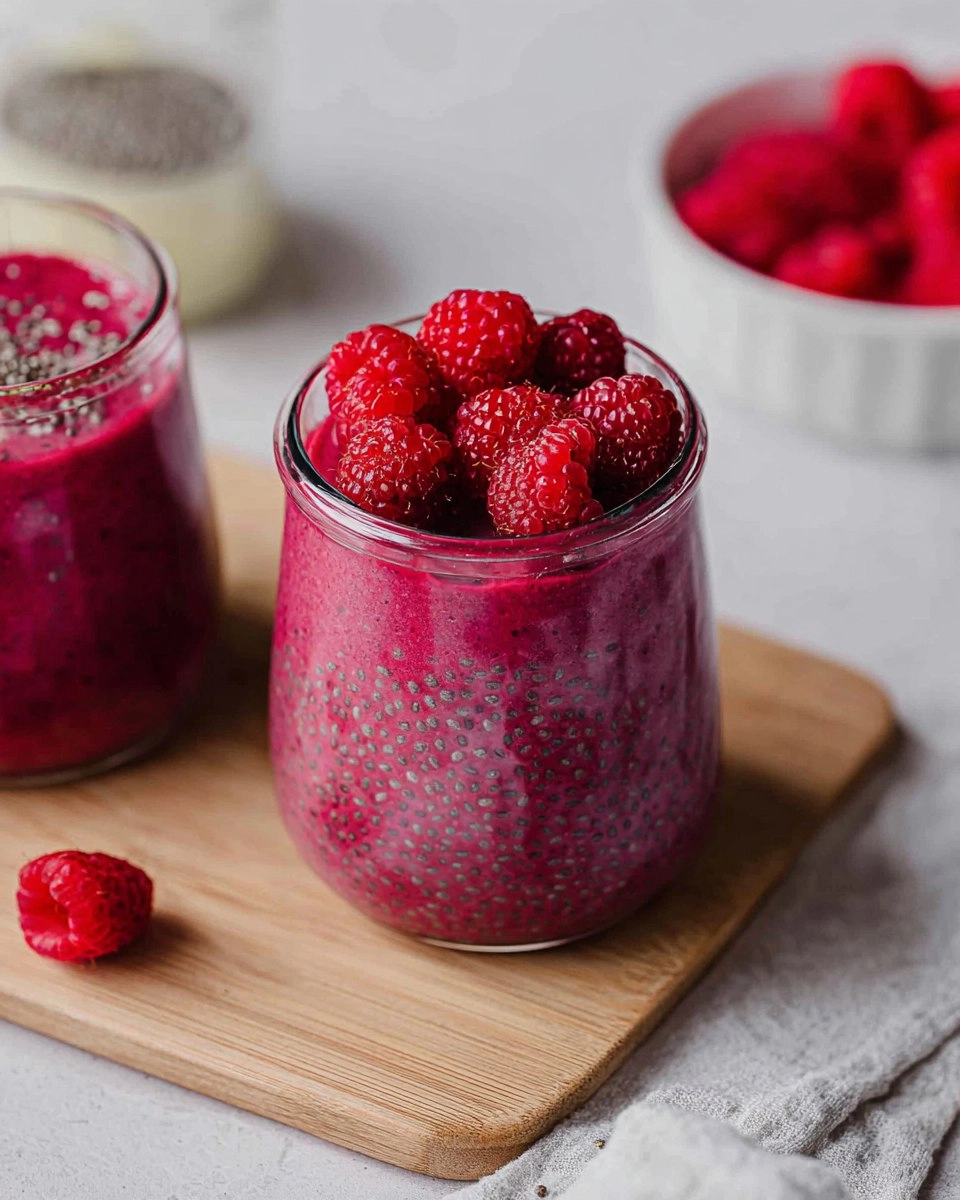 Raspberry Chia Pudding
