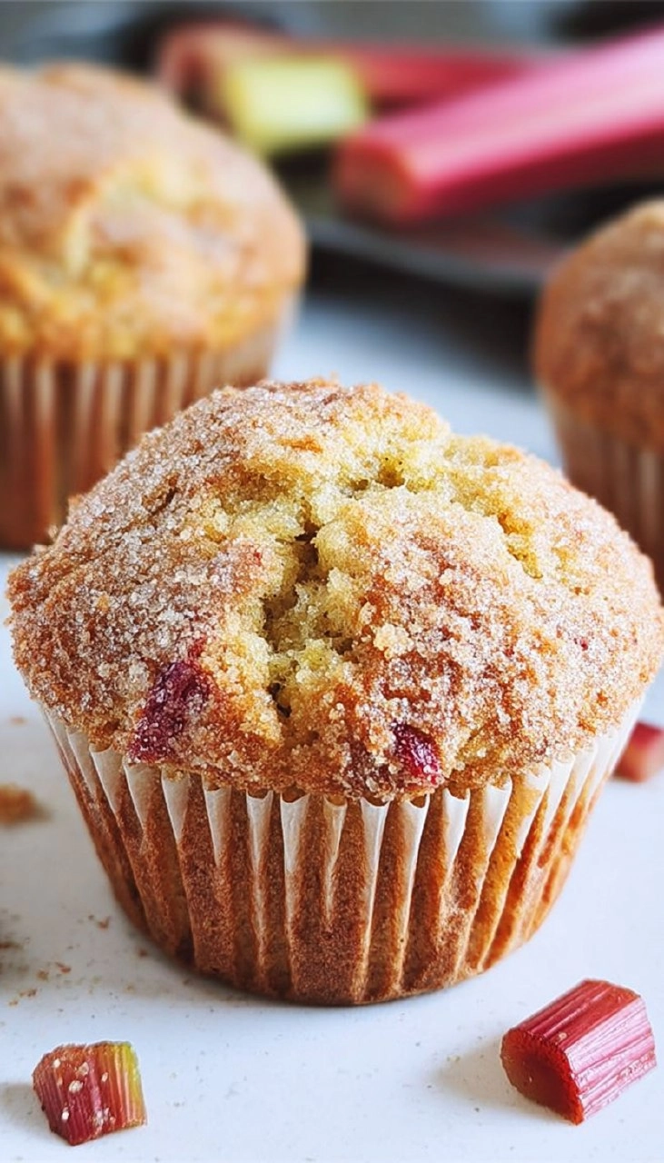 Rhubarb Muffins 117 Rhubarb Muffins