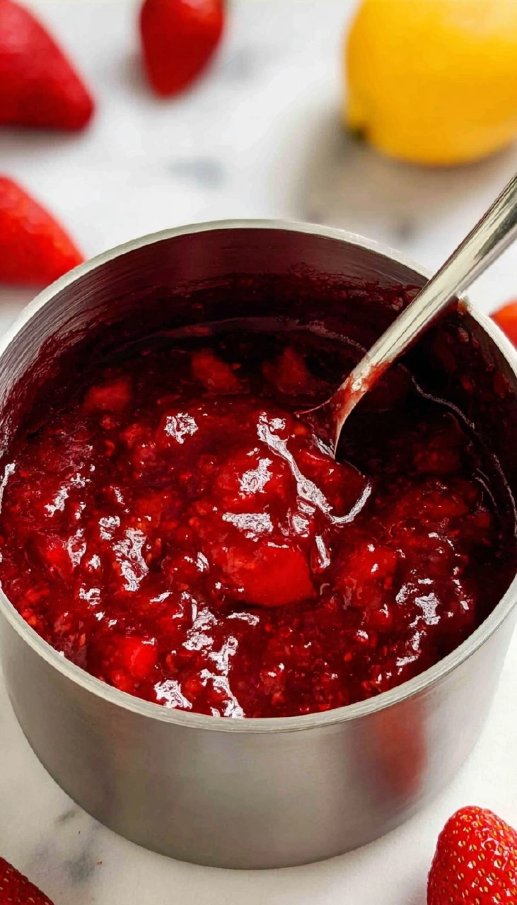 Strawberry Compote 50 Strawberry Compote