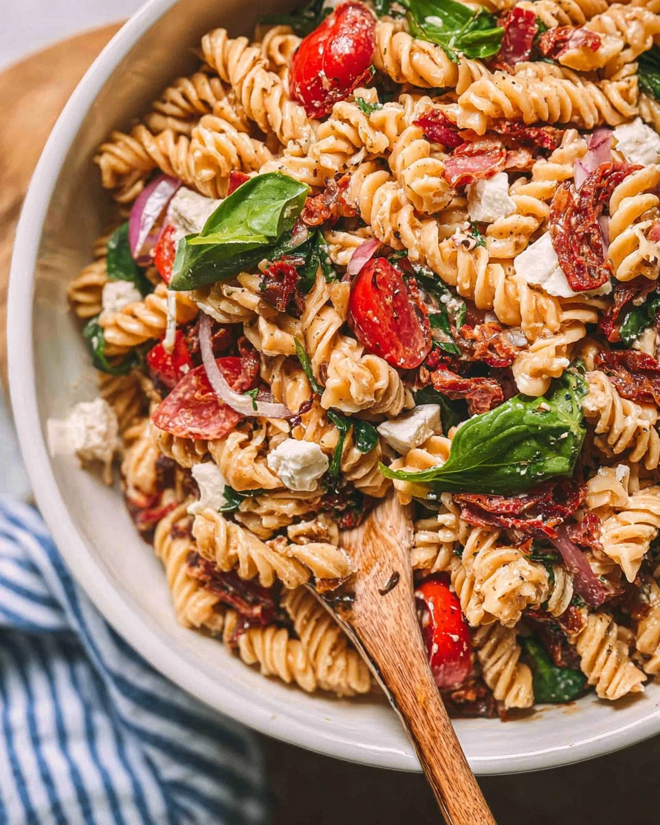 Sun-dried Tomato Pasta Salad 110 Sun-dried Tomato Pasta Salad