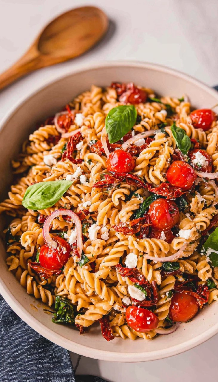 Sun-dried Tomato Pasta Salad 112 Sun-dried Tomato Pasta Salad