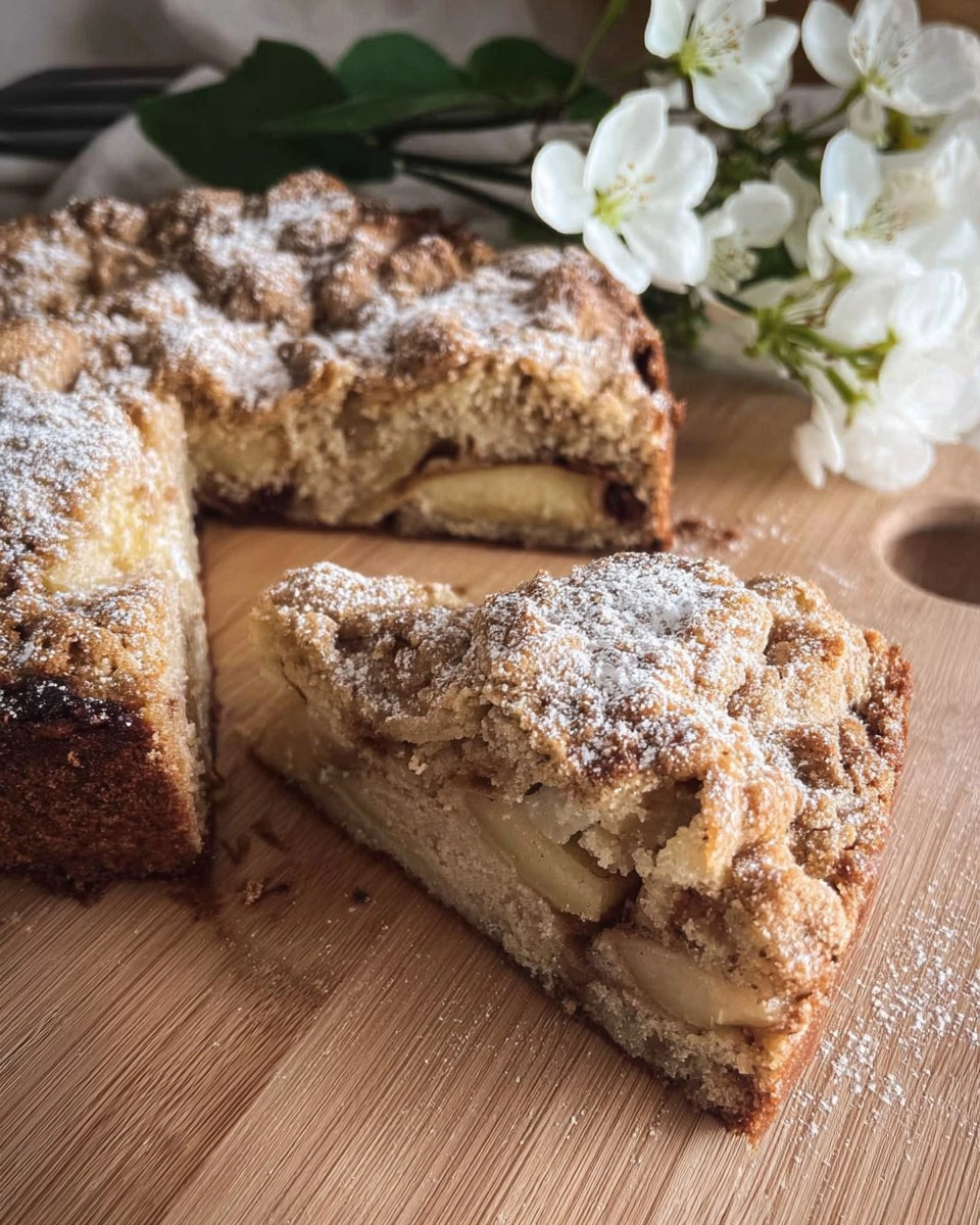 Traditional Irish Apple Cake