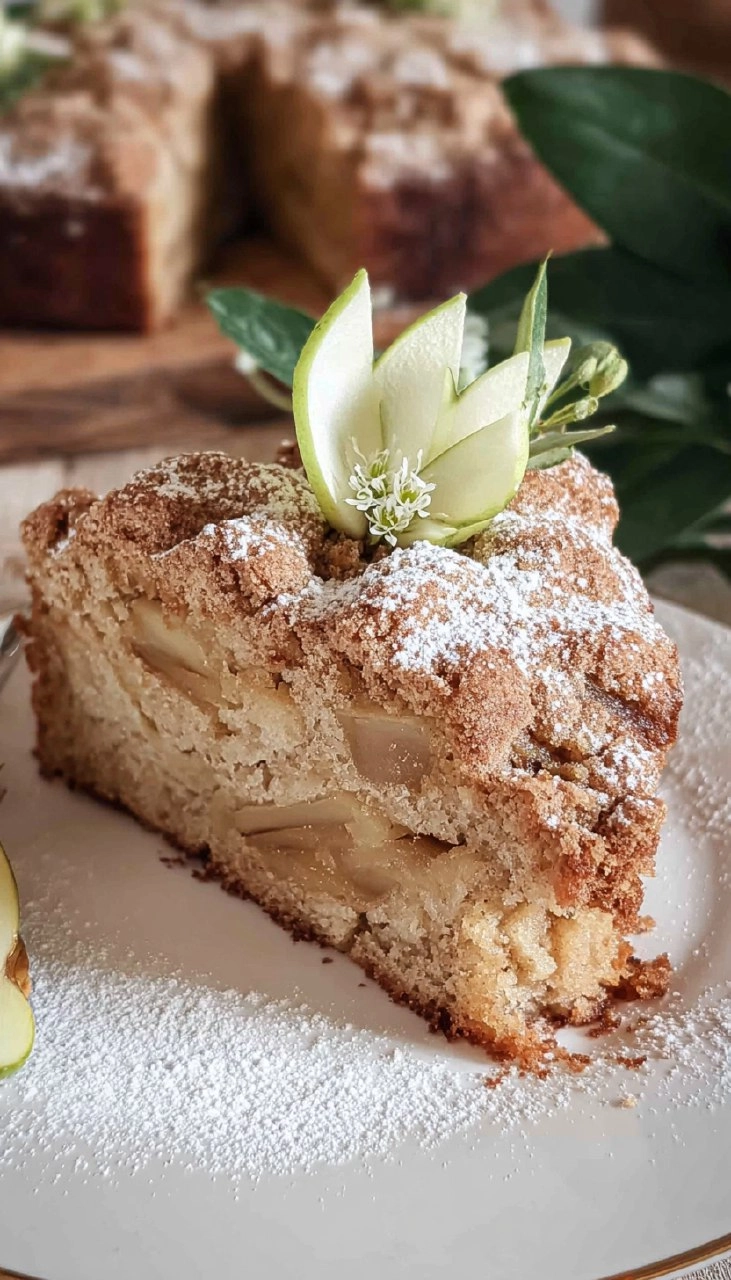 Traditional Irish Apple Cake