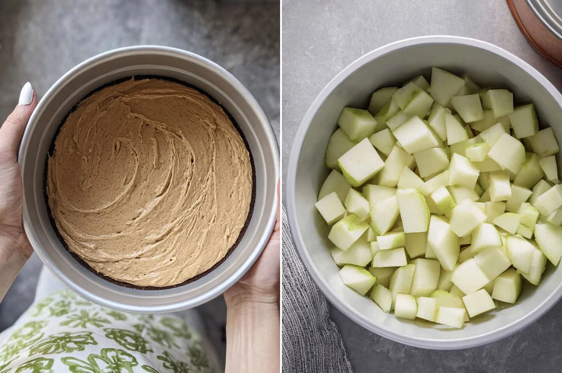 Traditional Irish Apple Cake
