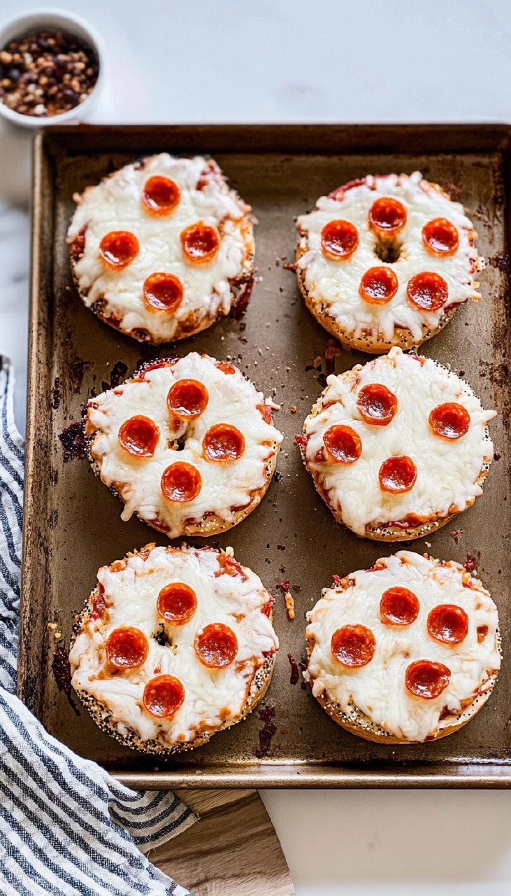 Bagel Pizzas