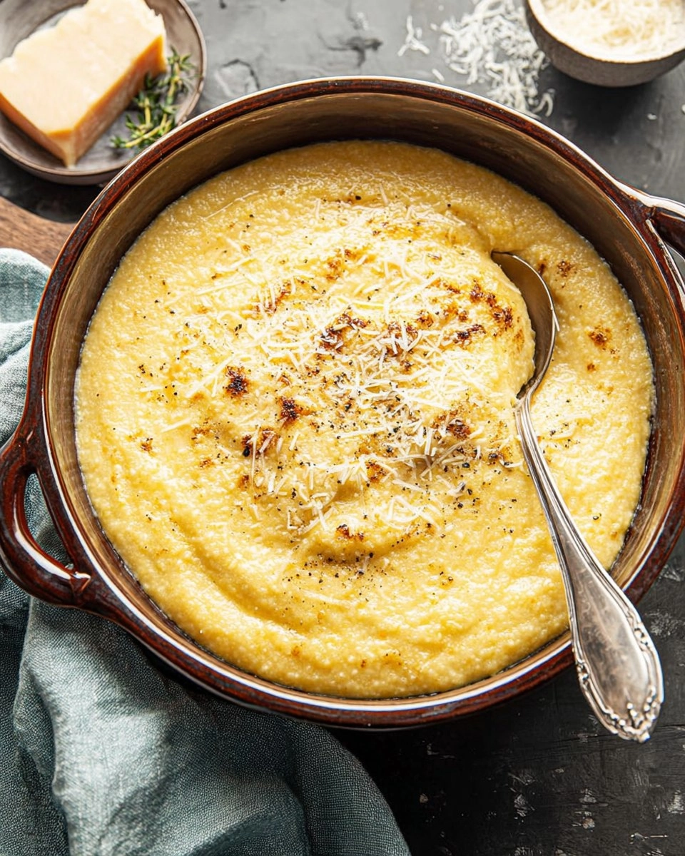 Cheesy Polenta