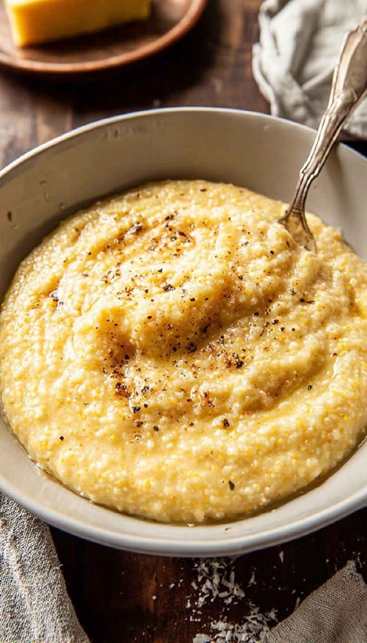 Cheesy Polenta