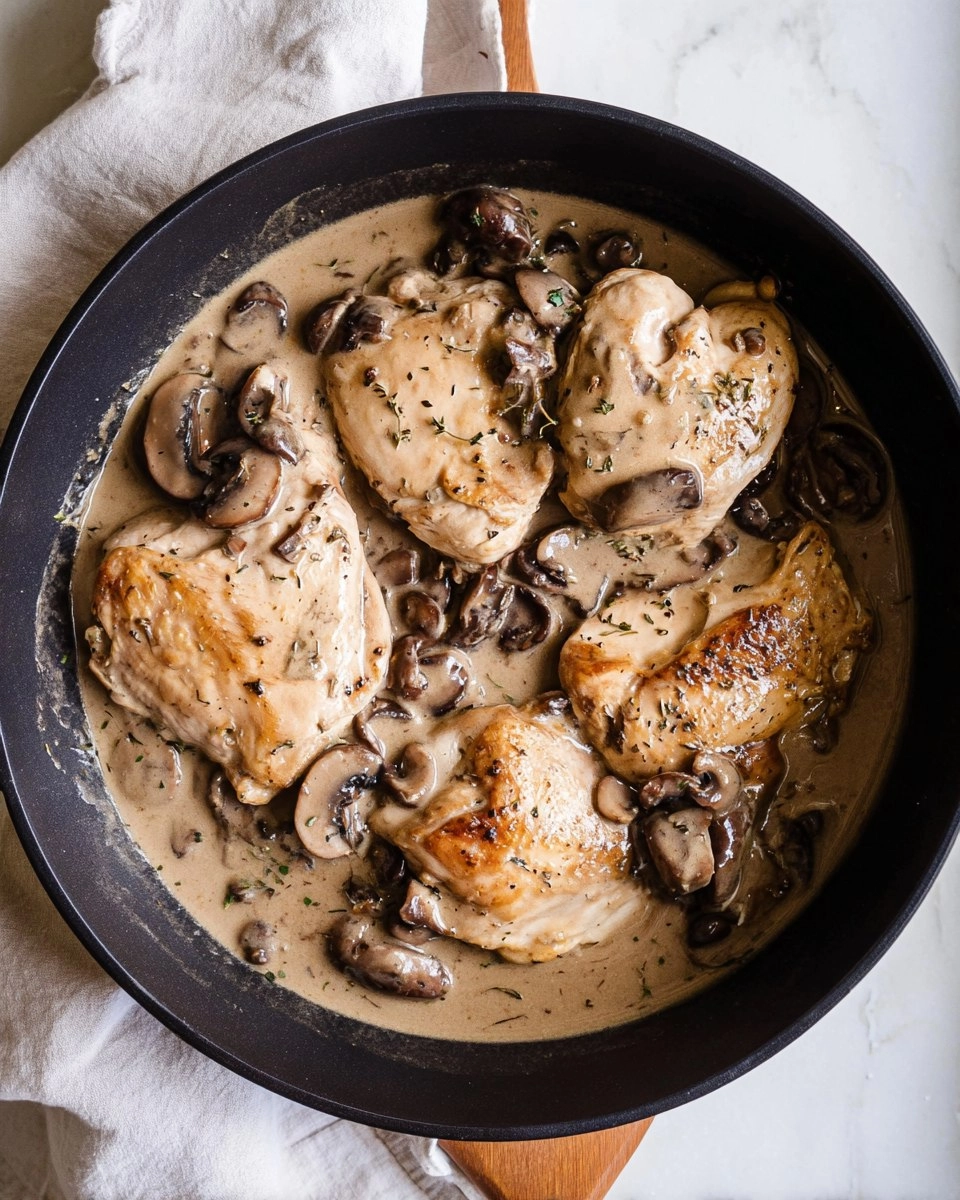 Chicken with Mushroom Sauce 105 Chicken with Mushroom Sauce