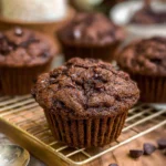 Chocolate-Wheat-Bran-Muffins-Recipe