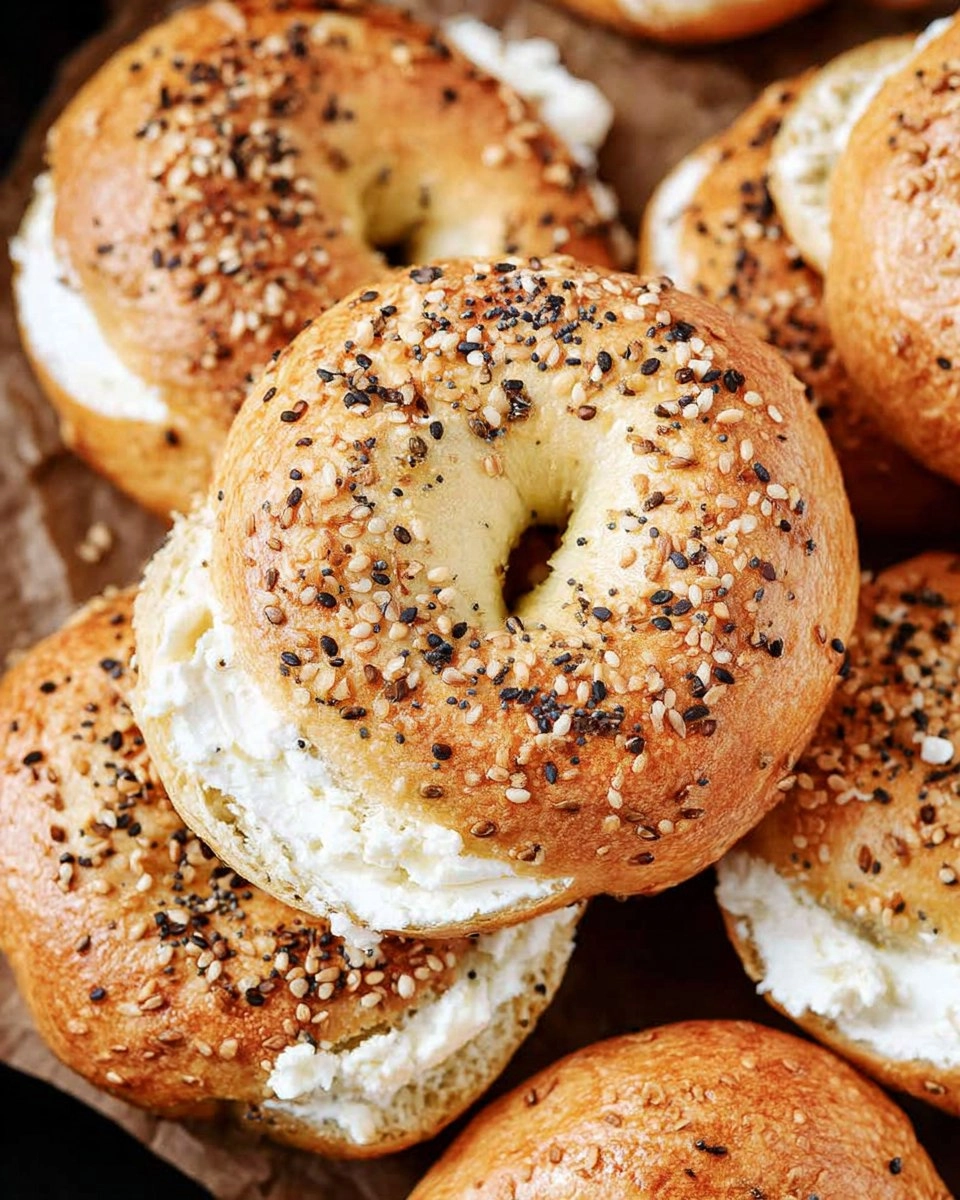 Cottage Cheese Bagels
