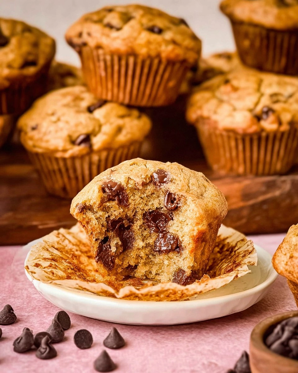 Cottage Cheese Chocolate Chip Muffins