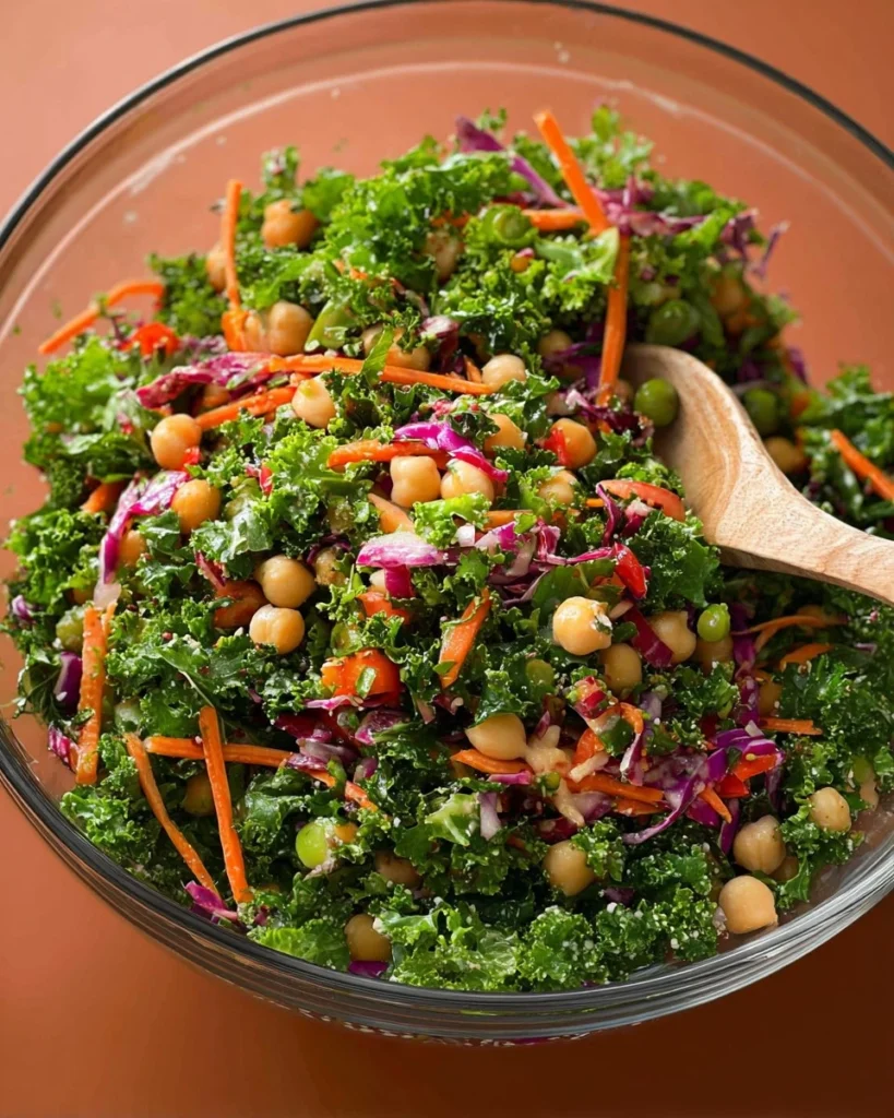 Kale-Crunch-Salad-with-Chickpeas-Recipe