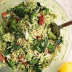 Pesto-Orzo-Pasta-Salad-With-Broccoli-Recipe