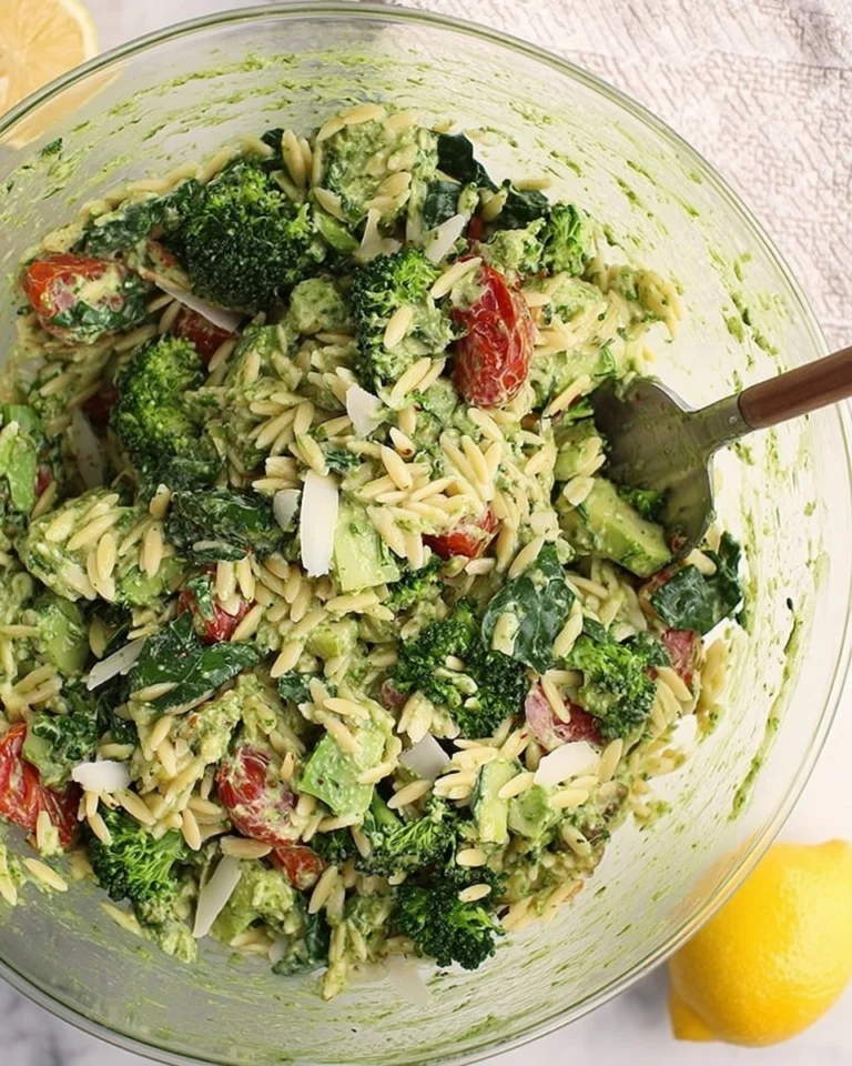 Pesto-Orzo-Pasta-Salad-With-Broccoli-Recipe