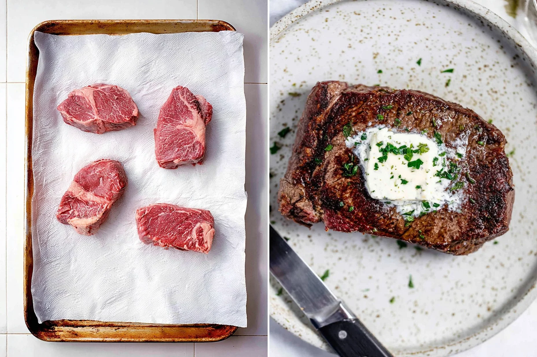 Reverse Sear Filet Mignon